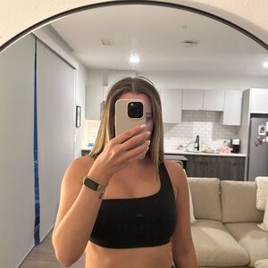 Aerie One-Shoulder Sports Bra